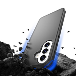 Чехол полупрозрачный черный для Samsung Galaxy A57, серия Yind Series от Dux Ducis