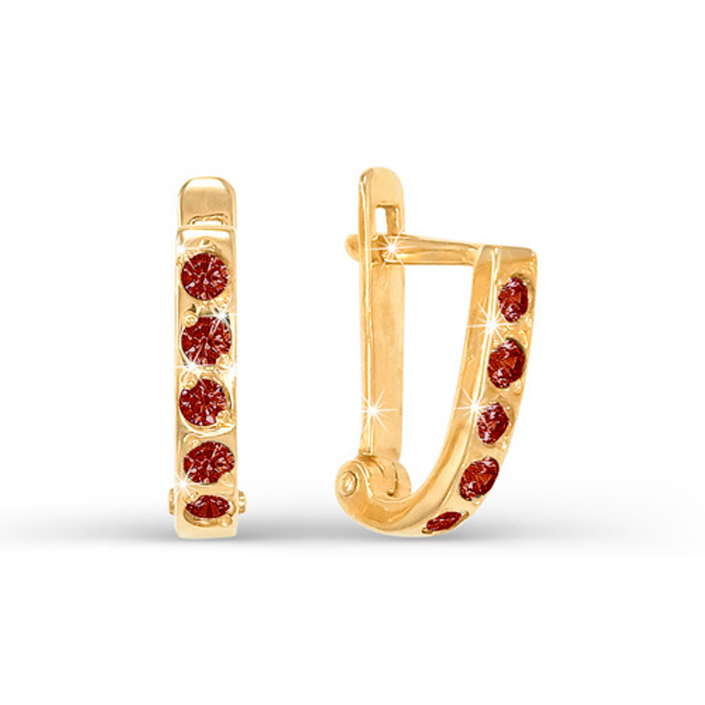 Серьги из золота 585 пробы