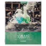 Тетрадь предметная КЛАССИКА XXI 48 листов, обложка картон, ХИМИЯ, клетка, подсказ, BRAUBERG, 403951