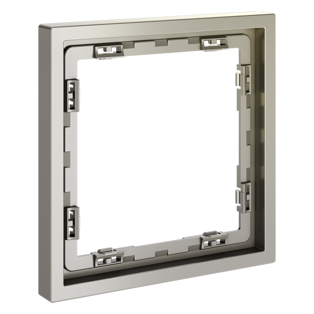 Рамка пластиковая на 1 пост, (шелк) Voltum S70 VLS100104