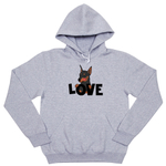 Толстовка "Цвергпинчер LOVE"