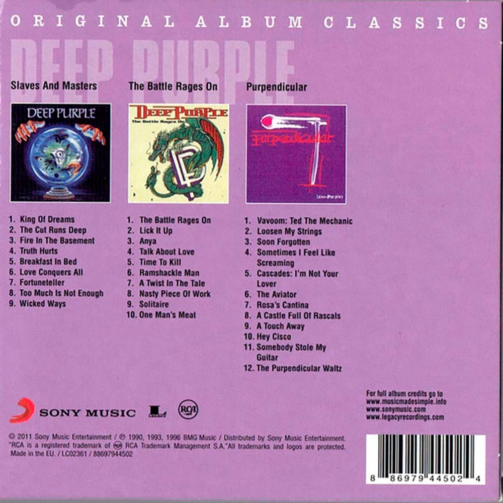 Deep Purple / Original Album Classics (3CD)