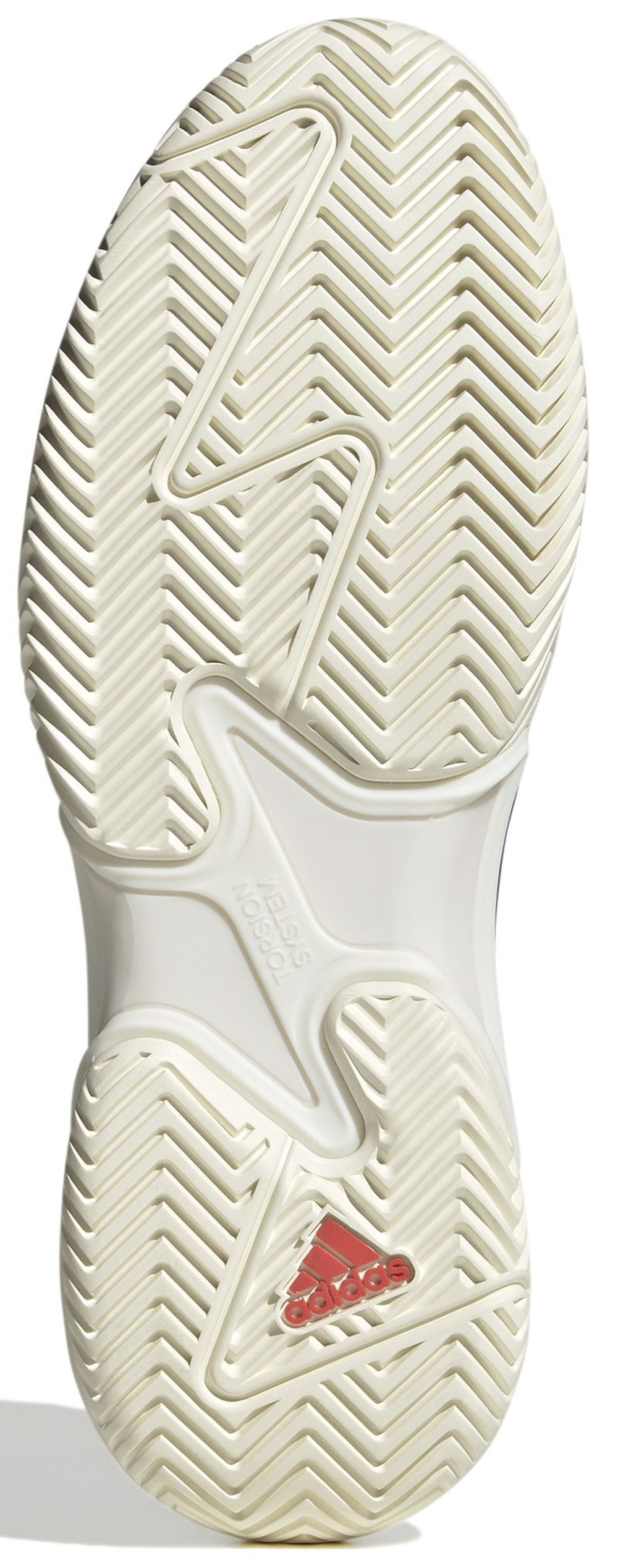 Мужские кроссовки теннисные Adidas Barricade - royal blue/off white/bright red