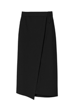 Юбка с запахом из купры