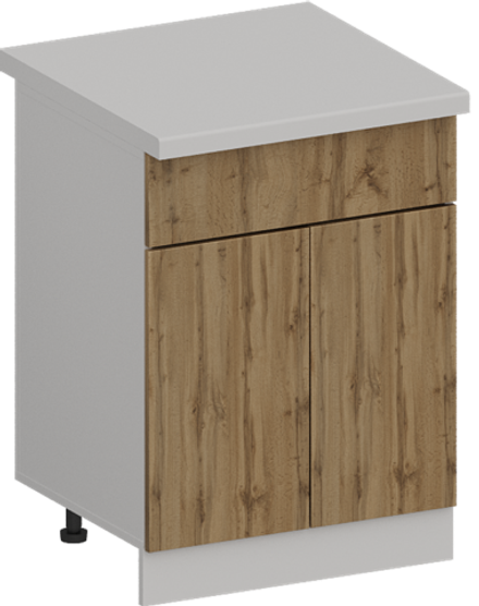 Кухня Модуль ШН1Я 601М Графит / Вотан