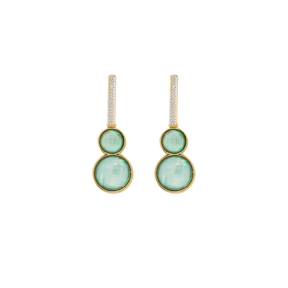 Серьги Possebon Madre Azul A9663.20 BL/G