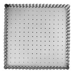 Форма для выпечки перфорированная Patisse Silver 21х21х3 см