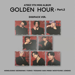 Альбом ATEEZ - GOLDEN HOUR : Part.2 (Digipak Ver.)