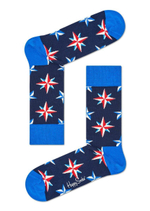 Носки унисекс Nautical Star Sock со звездочками (Размер: 29) (Цвет: голубой)