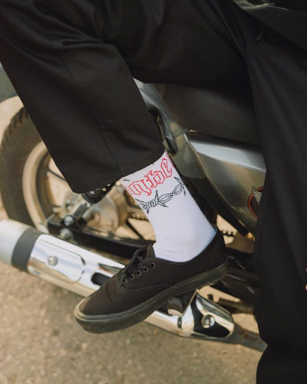 Носки Wire белые - фото 2