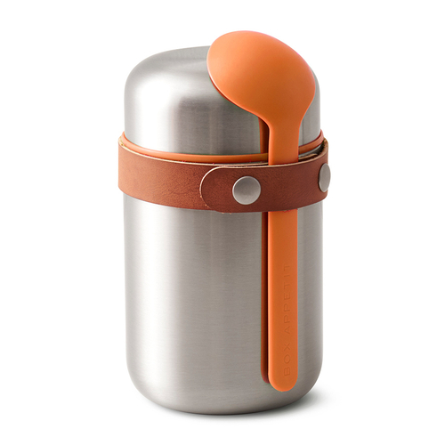 Термос black+blum, food flask, 400 мл, оранжевый
