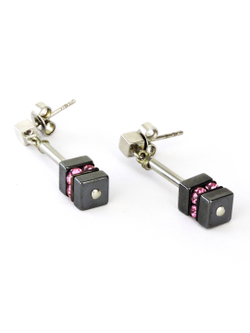 4625 Серьги-пуссеты Coeur de Lion - стильные серьги-гвоздики