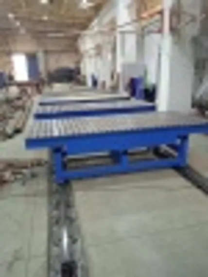 Сборочно-сварочные столы на рельсовом пути, СЛОТ-СТОЛ