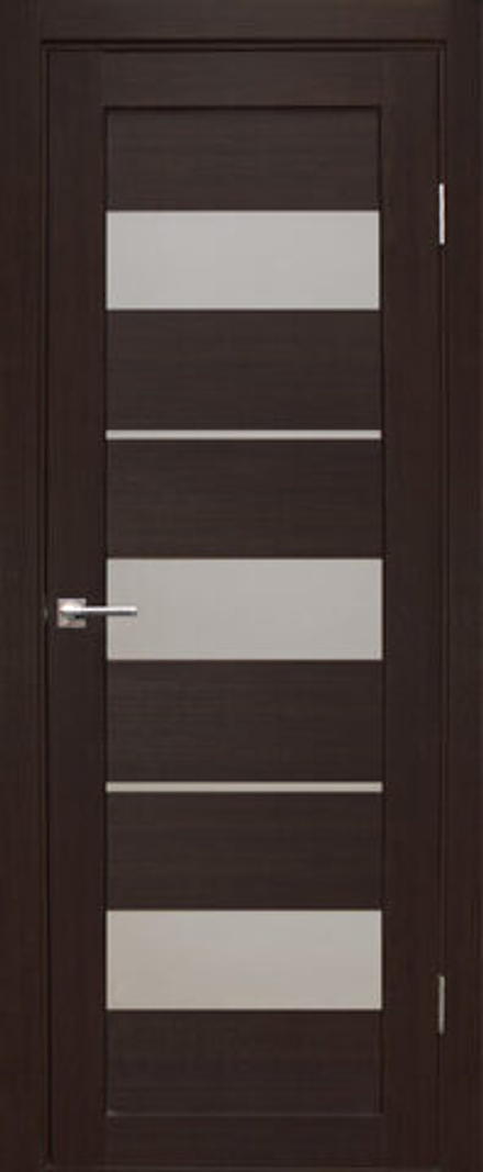 Межкомнатные двери FORET Параллель, Орех темный