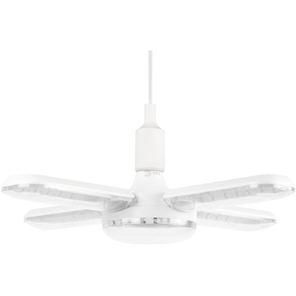 Фитолампа для растений светодиодная ЭРА GREEN LINE ФИТО-65W-PL-E27-GR 5-ти лепестковая розового свечения 65 Вт Е27 | Фитолампы Е27