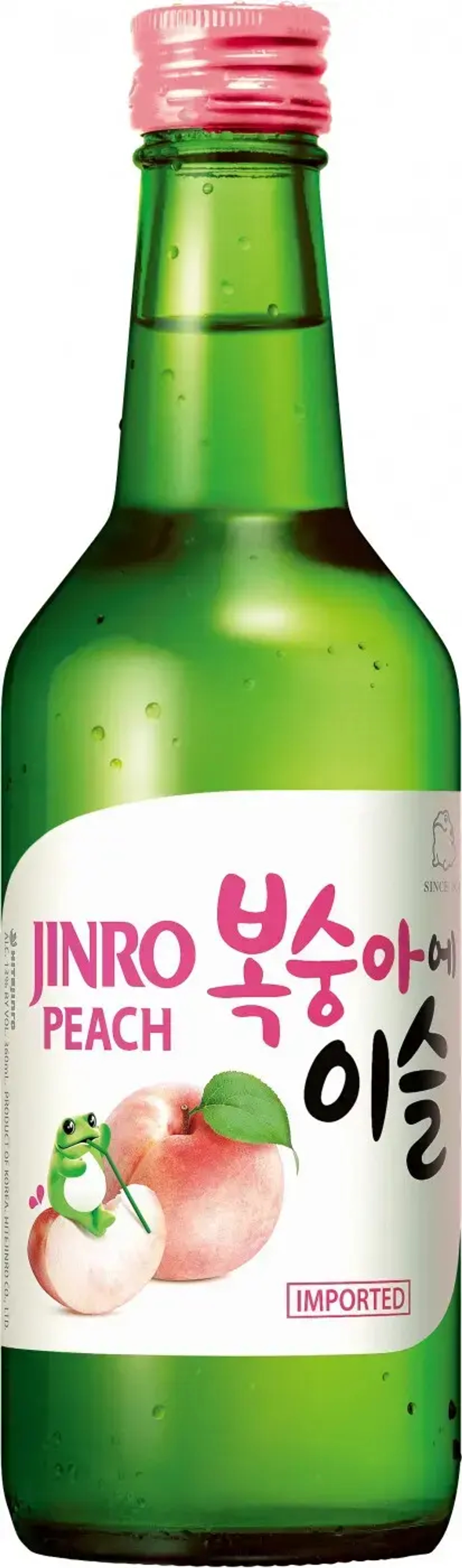 Соджу Jinro Peach Soju 0,36 л.