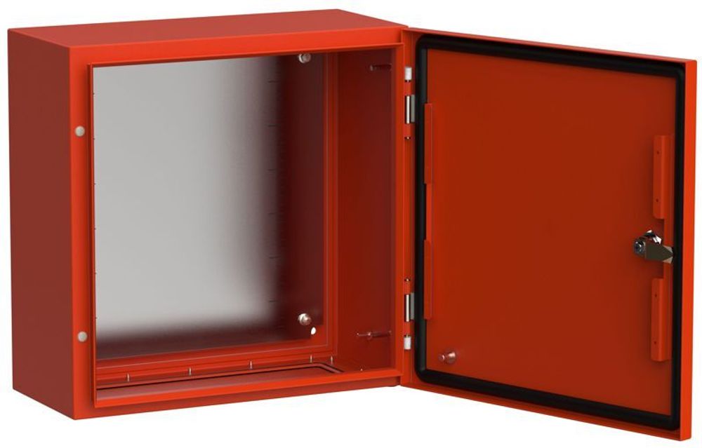 Корпус ЩМП-40.40.20 TITAN 5 УХЛ1 IP66 метал. RAL3020 IEK TI5-13-N-040-040-020-66