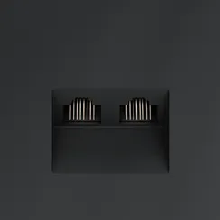 Розетка компьютерная встраиваемая VOLTUM S70 двойная RJ45+RJ45 кат.6, (графит) vls060207