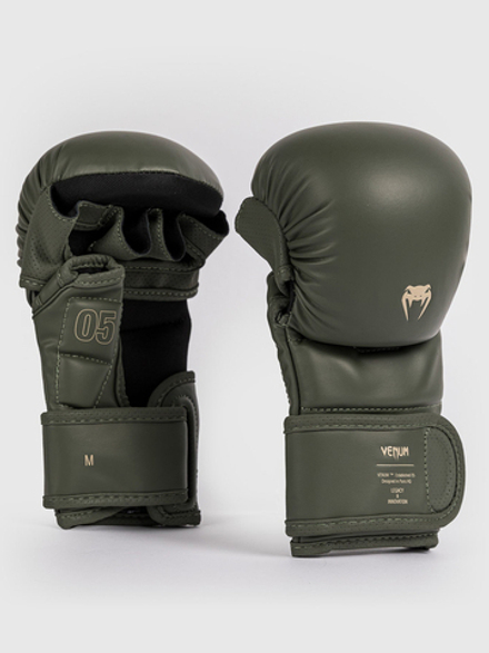 Перчатки ММА Venum Impact Evo Earth Kaki