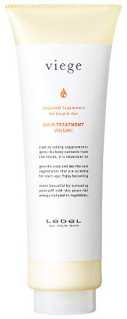 Маска для объема волос viege Treatment VOLUME 240mL