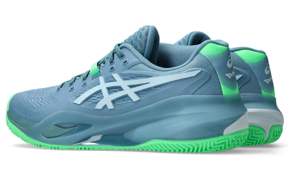 Мужские кроссовки для Падел Asics Gel-Resolution X Padel - saba blue/cool grey