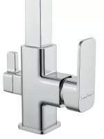 Смеситель для кухни с гибким изливом и подключением фильтра WONZON & WOGHAND WW-88458012-CR хром
