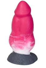 Розовый фаллоимитатор Оборотень Рэй - 21 см.