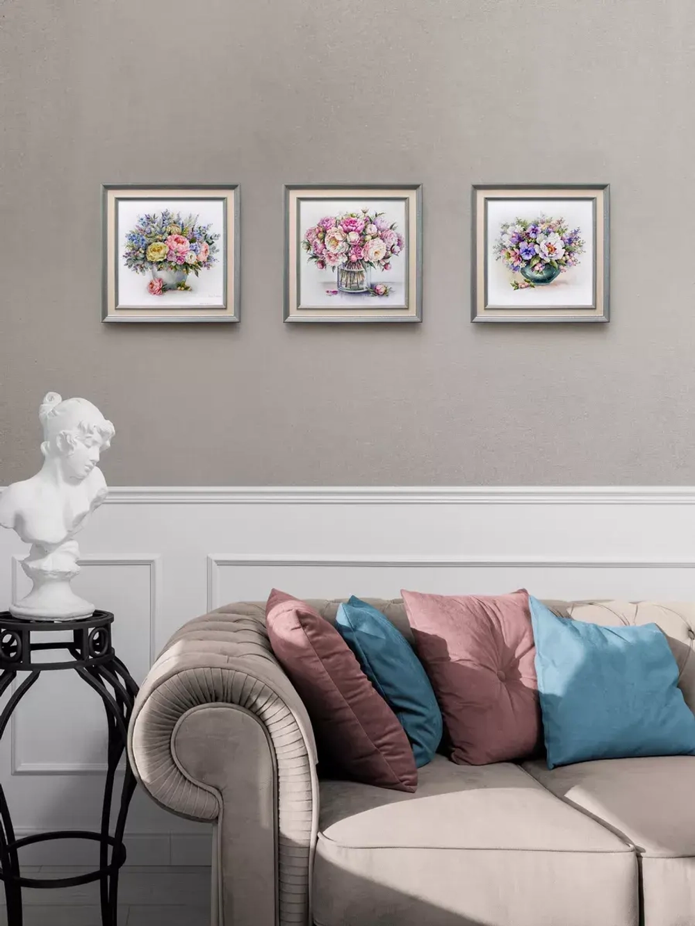 Картина на стену интерьерная на холсте 26*26 см