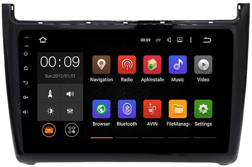 Магнитола для Volkswagen Polo 2009-2020 (черный/серебро) - Airok RX-3707 Android 13, Быстрая, SIM-слот