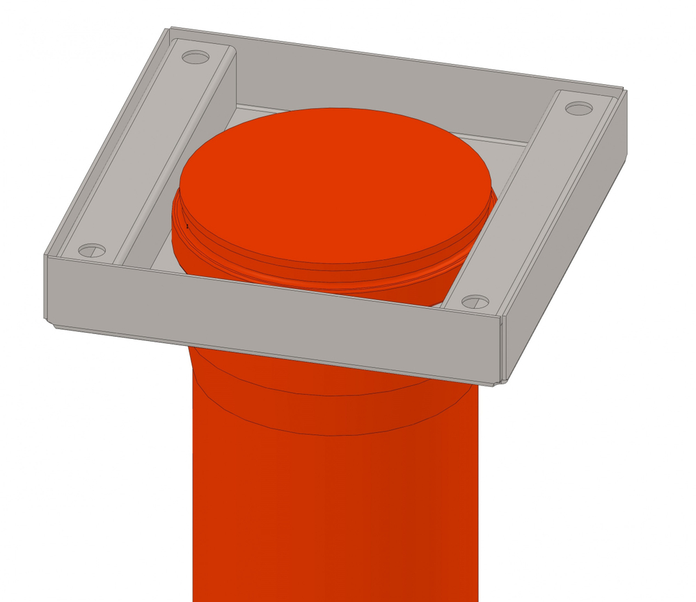 Лючок ревизия-прочистка из нержавеющей стали AISI 304