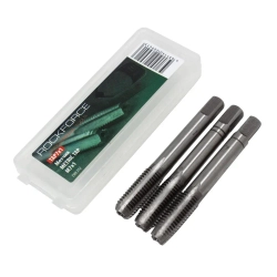 Метчик M7x1 (3шт), в пластиковом футляре RockForce##Rock FORCE RF-TAP7x1