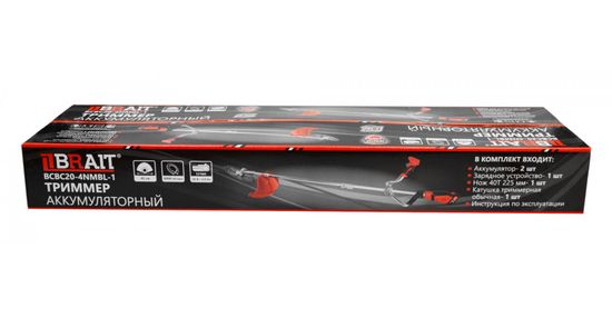 Триммер аккумуляторный BRAIT BCBC20-4NMBL-1