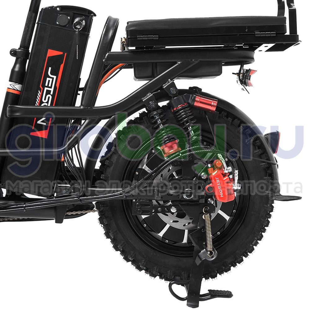 Электровелосипед Jetson Monster CROSS 1200W (60V/30Ah) двойные амортизаторы фото №9