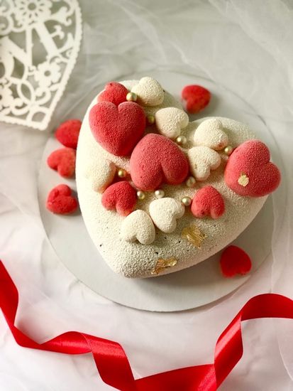 Торт сердце  №1069
