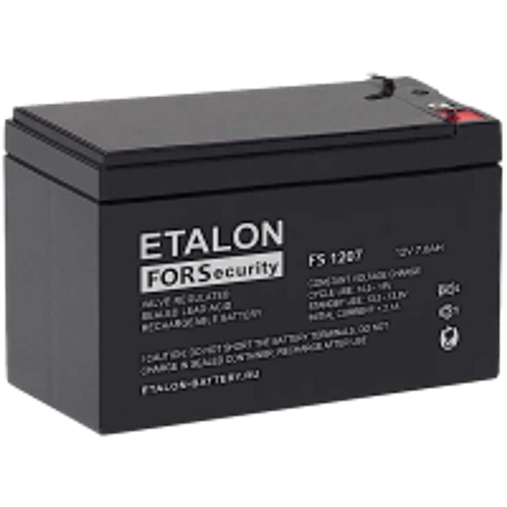 Аккумулятор 1207 (FS1207) 12В 7Ah Etalon