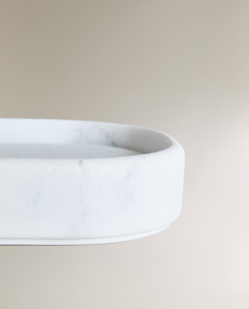 Zara Home мыльница, мрамор, серый