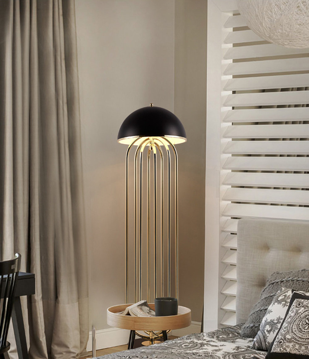 Floor design lamp  Turninger by Delightfull (Black)