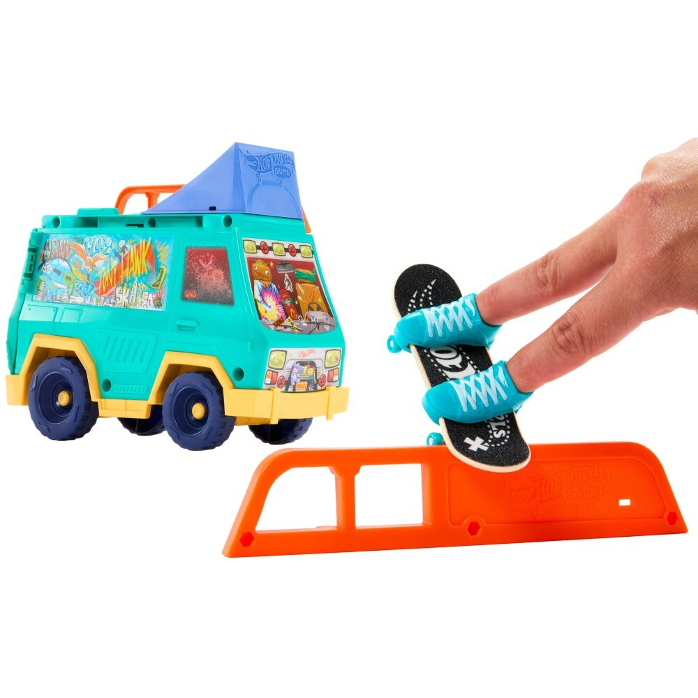 Hot Wheels Skate - SKATE VAN грузовик + фингерборд скейтборд JGG91