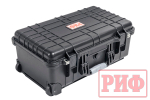 Кейс защитный ударопрочный РИФ 559х351х229 мм на колесах с телескопической ручкой IP55