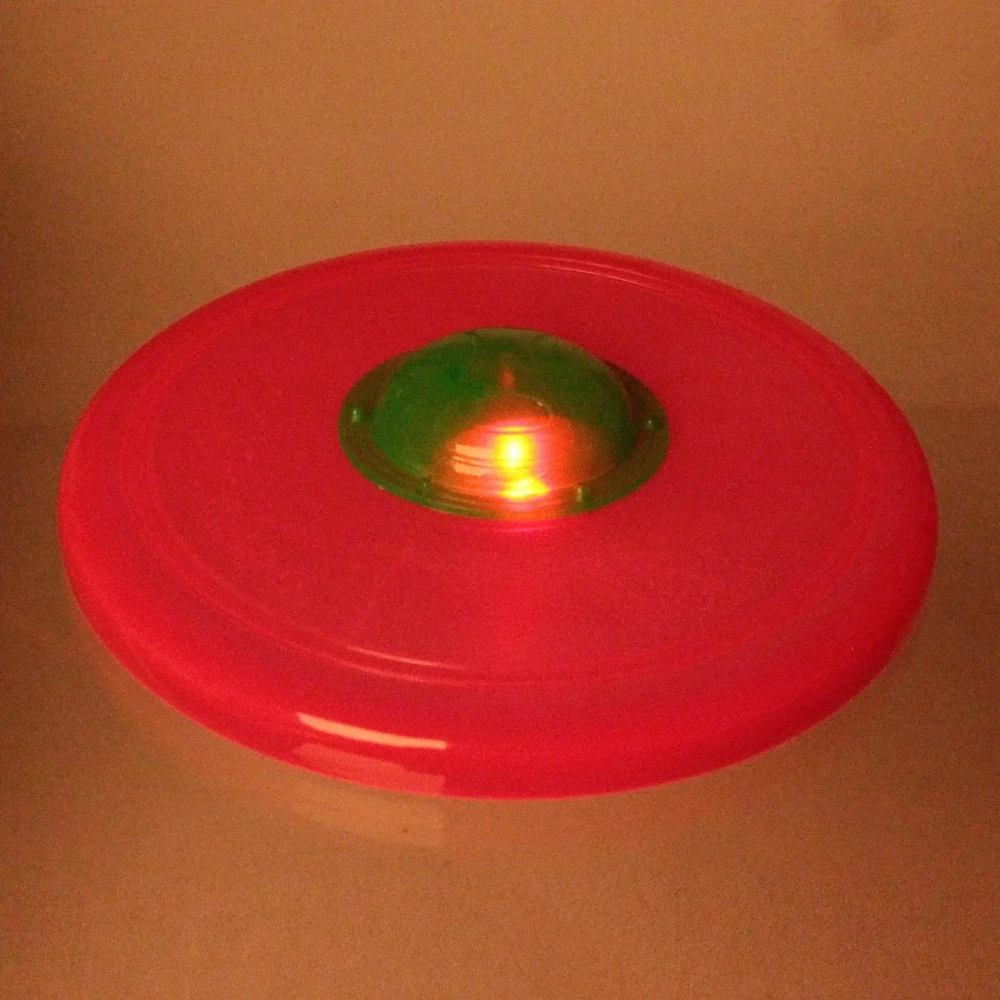 Летающая тарелка «Космолет» 22,5 см, с подсветкой, микс