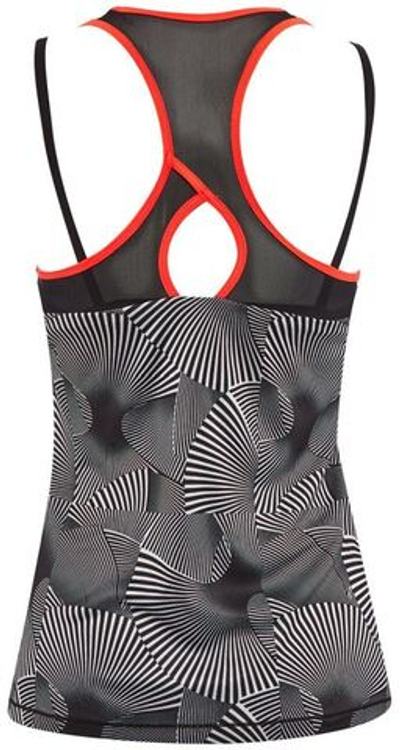 Женский топ теннисный Lotto Tennis Tech Tank Printed - brilliant white