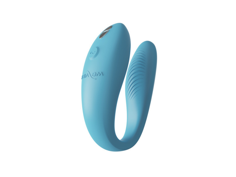 Вибромассажер для пар We-Vibe Sync Go (голубой)