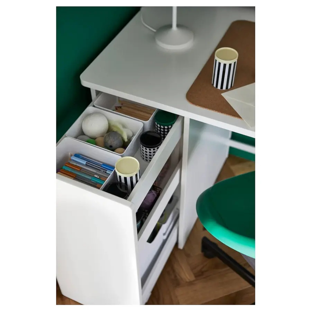 Стол детский - IKEA LÄRANDE/LARANDE/ ЛАРАНДЕ ИКЕА , 120x58 см, белый, ИКЕА