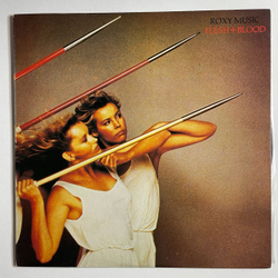 Винтажная виниловая пластинка LP Roxy Music Flesh and Blood (Japan 1980) (No Obi) No Strange Delight