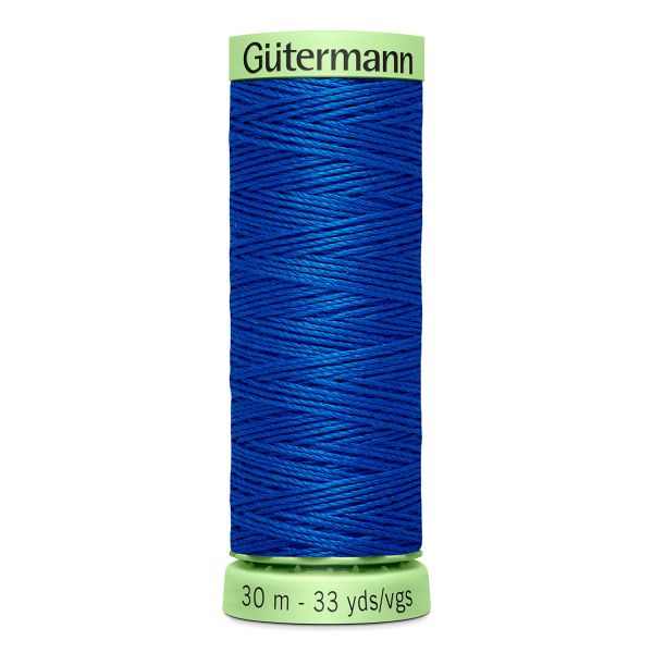 Нитки отделочные Gutermann Top Stitch 30 (30 метров), 5 кат. | 959 голубой королевский
