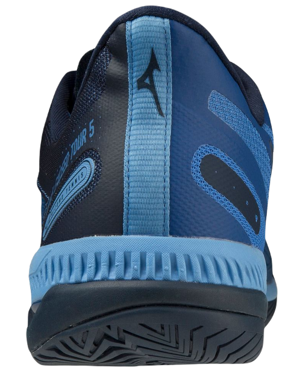Мужские кроссовки теннисные Mizuno Wave Exceed Tour 5 AC - true blue/white/dress blue
