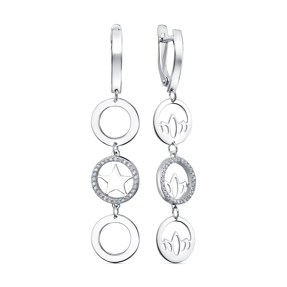 Серьги из серебра 925 пробы