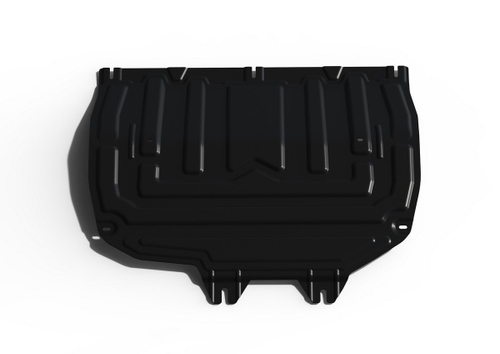 Защита картера и КПП АвтоБроня (увеличенная) для Chery Tiggo 4 I поколение рестайлинг 2019-н.в./Tiggo 4 Pro 2022-н.в./Tiggo 7 2019-2020/Tiggo 7 Pro 2020-н.в./Tiggo 7 Pro Max 2022-н.в./Tiggo 8 2020-н.в./Tiggo 8 Pro 2021-н.в./Tiggo 8 Pro Max 2022-н.в./Omoda C5 2021-н.в./Exeed LX 2022-н.в./Kaiyi X3 FWD 2023-н.в./X3 Pro FWD 2023-н.в., сталь 1.5 мм, с крепежом, штампованная, 111.00920.2