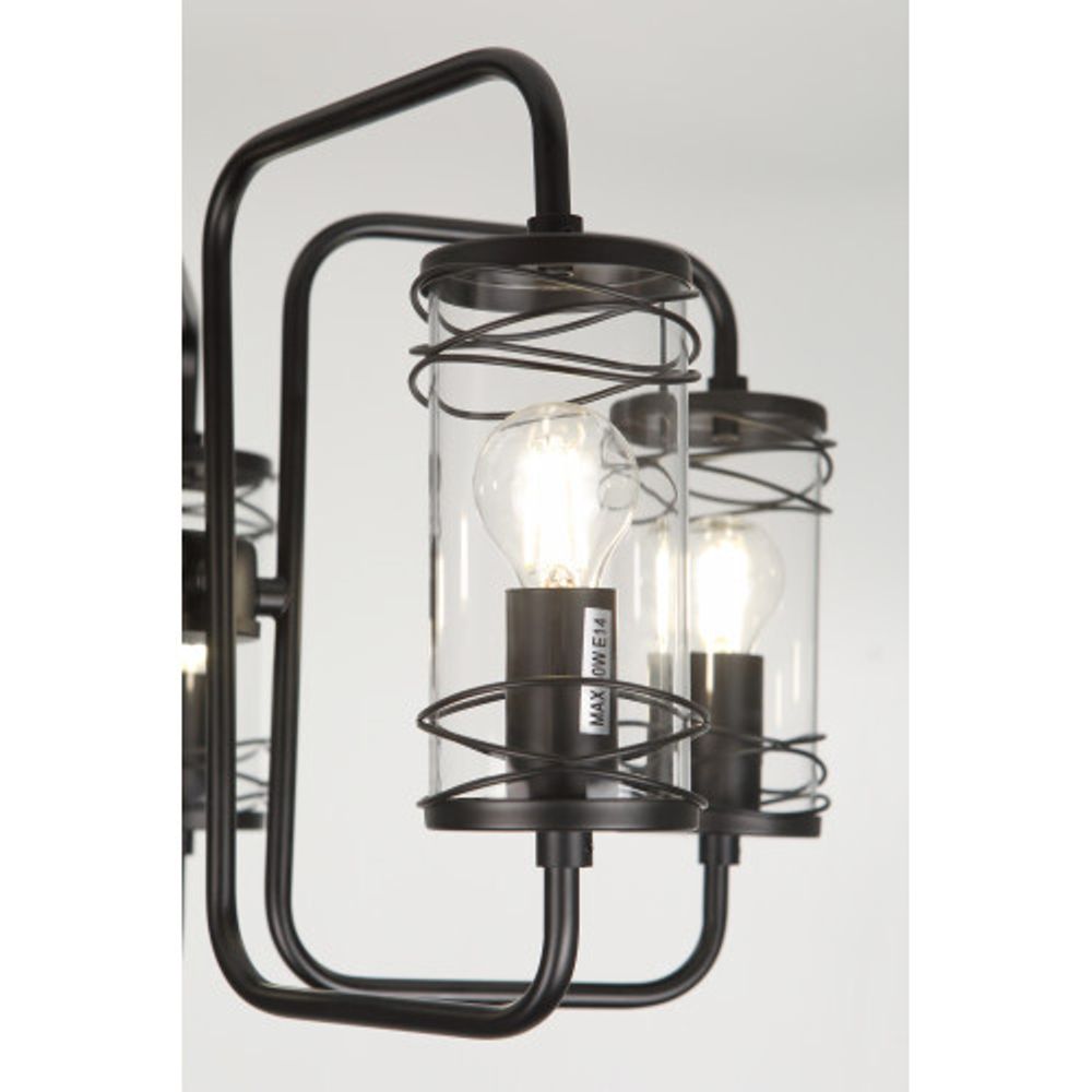 Люстра Rivoli Akanta 5061-305 5 х E14 40 Вт лофт - кантри | Rivoli