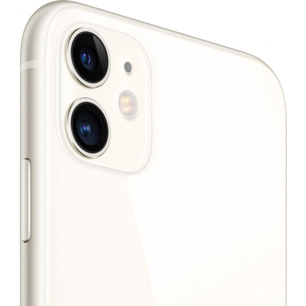 Смартфон Apple A2221 iPhone 11 128Gb 4Gb белый моноблок 3G 4G 1Sim 6.1" 828x1792 iOS 15 12Mpix 802.1